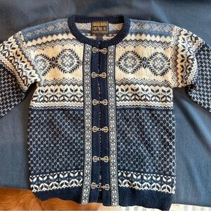 Woolrich Nordic Style Sweater.  S